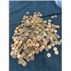 Image 1 : 3 lbs Mixture of American & Canadian Pennies