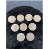 Image 2 : 9 Canadian 0.50 Cent Coins