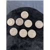 Image 1 : 8 Canadian 0.50 Cent Coins
