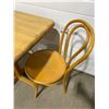 Image 4 : Wooden Table & 2 Wooden Chairs