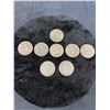 Image 1 : Assortment of Canadian 0.50 Cent Coins