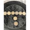 Image 1 : 8 Canadian 0.50 Cent Coins