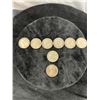 Image 2 : 8 Canadian 0.50 Cent Coins