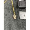 Image 2 : Two Toned Eagle Pendant with 14KGF Stamped Chain
