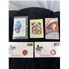 Image 1 : Assorted Collectors Stamps & RCMP Collectable Coins & Pin