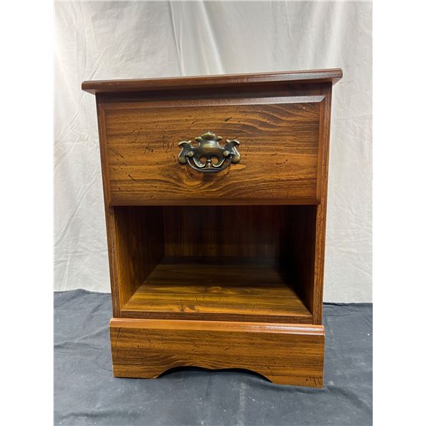Wooden Side Table With Drawer