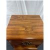 Image 3 : Wooden Side Table With Drawer