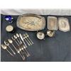 Image 1 : Variety Of Silver Plate Serving Ware