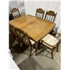 Image 1 : Wooden Dining Table & 6 Chairs