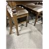 Image 3 : Wooden Dining Table & 6 Chairs
