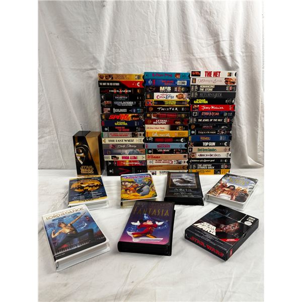 Collection of VHS Tapes