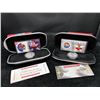 Image 1 : NHL All Stars 2001 & 2002 Stamp and Medallion Sets