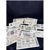 Image 1 : Confederate Currency Antiqued Reproductions