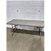 Image 1 : Grey 6' Folding Table