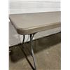 Image 3 : Grey 6' Folding Table
