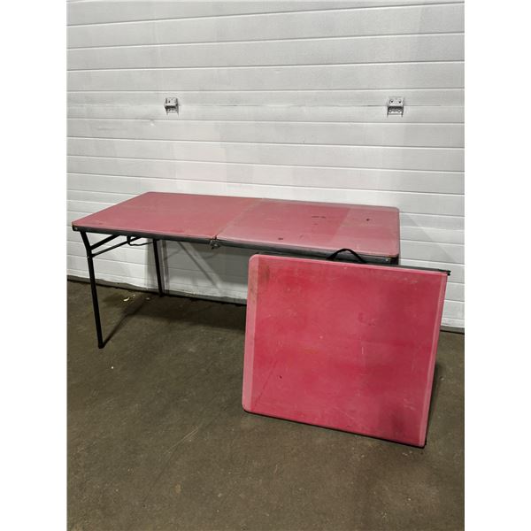 Two 5' Folding Tables
