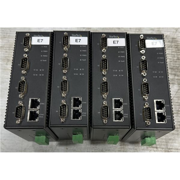 (4) Star Tech #NETRS42348PD Ethernet Modules