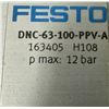 Image 7 : (2) Festo #DNC-63-100-PPV-A Cylinder