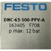 Image 8 : (2) Festo #DNC-63-100-PPV-A Cylinder