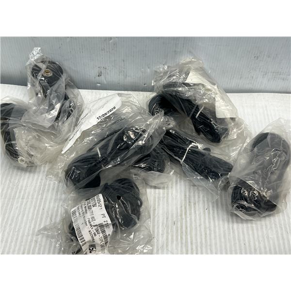 Lot of (9) 793.15CORD 15' Cord w/ One Megahom Resisters