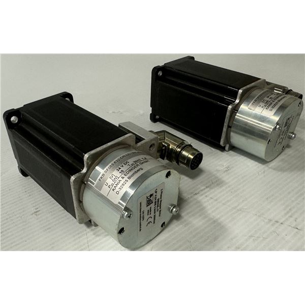 (2) baur #SM224L-31 2 Phase Stepper Motor