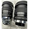 Image 4 : Lot of (2) Misc. Camera Lenses as Pictured