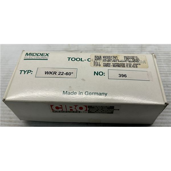 Middex Electronic #WKR 22-60 Rotary Limit Switch