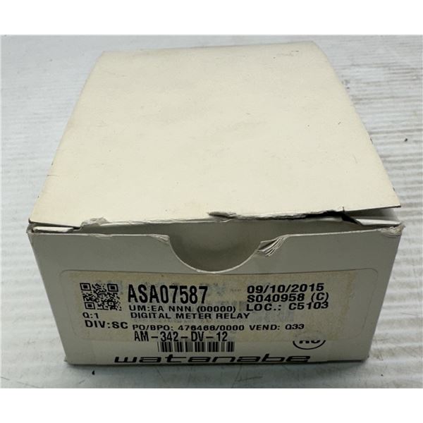 Asahi Keiki #AM-332 Digital Meter Relay