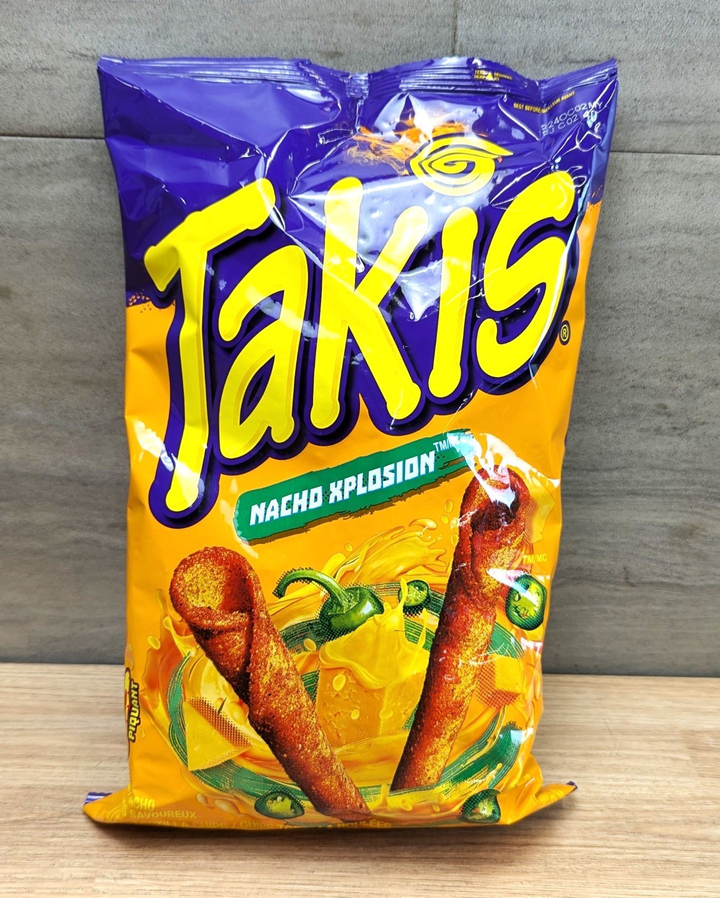 Takis Exploding Takis Nacho Xplosion, 280 g - Lot of 12 (1 Case) | L6P6