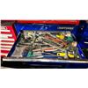 Image 5 : CRAFTSMAN BLUE MOBILE INDUSTRIAL 6 DRAWER TOOL BOX (27"W X 18"D X 43"H) & HUSKY RED 4
