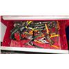 Image 3 : HOMAK PROFESSIONAL RED 7 DRAWER MOBILE INDUSTRIAL TOOL BOX (27"W X 18"D X 39"H) & HOMAK