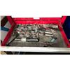 Image 7 : HOMAK PROFESSIONAL RED 7 DRAWER MOBILE INDUSTRIAL TOOL BOX (27"W X 18"D X 39"H) & HOMAK