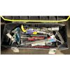 Image 3 : STANLEY FATMAX BLACK PORTABLE PLASTIC TOOL BOX (28.5"W X 12.5"D X 12"H) *CONTENTS INCLUDED*