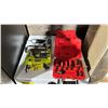 Image 1 : RYOBI 18V CORDLESS 23 GAUGE PIN NAILER WITH AIRSTRIKE TECHNOLOGY *NO BATTERY* AND MAKITA AF505N