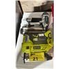 Image 2 : RYOBI 18V CORDLESS 23 GAUGE PIN NAILER WITH AIRSTRIKE TECHNOLOGY *NO BATTERY* AND MAKITA AF505N