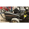Image 2 : BLACK MOBILE INDUSTRIAL GAS POWERED 3500 PSI PRESSURE WASHER WITH WAND & 2 NOZZLE
