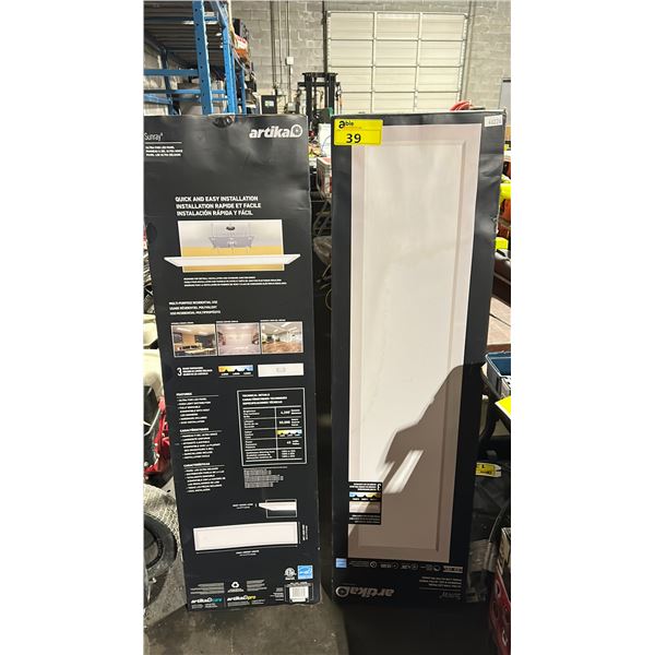 PAIR OF ARTIKA SUN RAY ULTRA THIN 4200 LUMENS LED PANELS