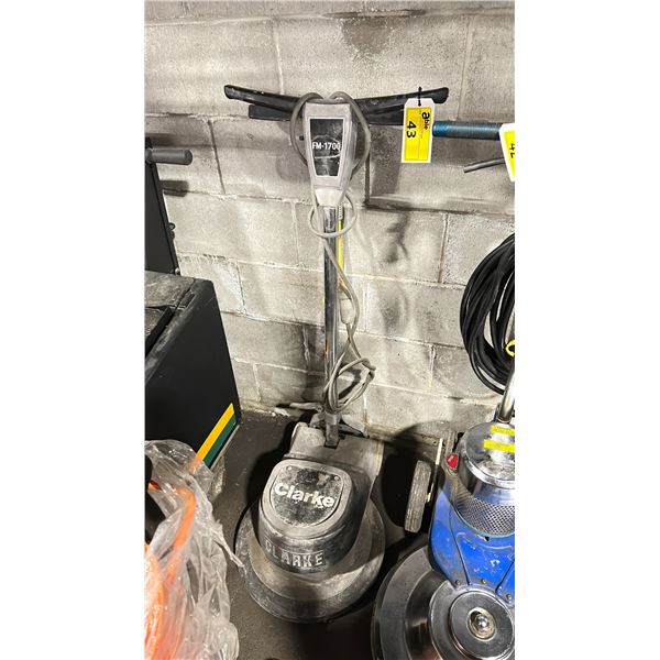 CLARKE FM-1700 COMMERCIAL ELECTRIC FLOOR BUFFER