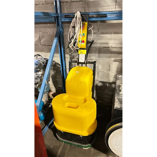 JS COMMERCIAL WALK BEHIND ELECTRIC FLOOR BUFFER/CLEANER WITH DIGITAL DISPLAY