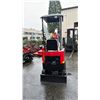 Image 3 : MIVA VA13 2024 RED 13.5 HP GAS POWERED RUBBER TRACK MINI EXCAVATOR WITH ATTACHED 0.025M CUBED