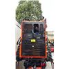 Image 3 : EGN EG36C ORANGE 420CC GAS POWERED RUBBER TRACK RIDE ON HYDRAULIC MINI SKID STEER/LOADER WITH
