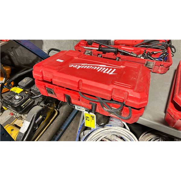 MILWAUKEE INDUSTRIAL ELECTRIC 1/2" ANGLE DRILL IN HARD TRANSPORT CASE