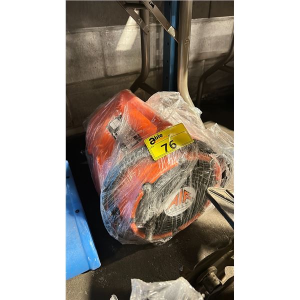 AIR SYSTEMS ORANGE INDUSTRIAL ELECTRIC RESTORATION FRESH AIR FAN