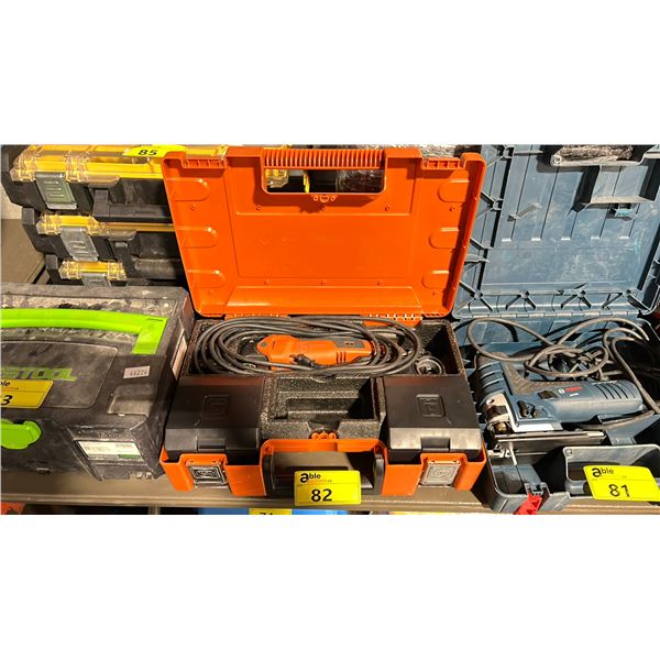 FEIN MULTIMASTER INDUSTRIAL ELECTRIC OSCILLATING TOOL IN HARD TRANSPORT CASE