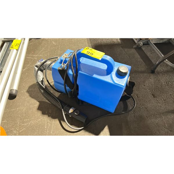 BLUE PORTABLE COMMERCIAL ELECTRIC CLEANING VACUUM
