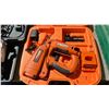 Image 2 : PASLODE IM200F18 18 GAUGE CORDLESS NAIL GUN WITH 2 BATTERIES, CHARGER & POWER ADAPTER IN HARD