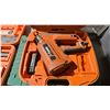 Image 2 : PASLODE IMCT 30 DEGREE CORDLESS NAIL GUN WITH 2 BATTERIES *NO CHARGER*  IN HARD TRANSPORT CASE