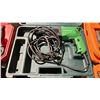 Image 3 : HITACHI N3804AB3S PNEUMATIC STAPLE GUN IN HARD TRANSPORT CASE & HITACHI DH24PR ELECTRIC HAMMER