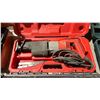 Image 3 : MILWAUKEE ELECTRIC RECIPROCATING SAW IN HARD TRANSPORT CASE & DEWALT PORTABLE TOOL BOX WITH