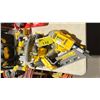 Image 1 : DEWALT CORDLESS NAIL GUN, DEWALT CORDLESS CIRCULAR SAW, DEWALT CORDLESS FLASHLIGHT, 2 DEWALT